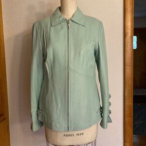 Pamela McCoy Leather Jacket